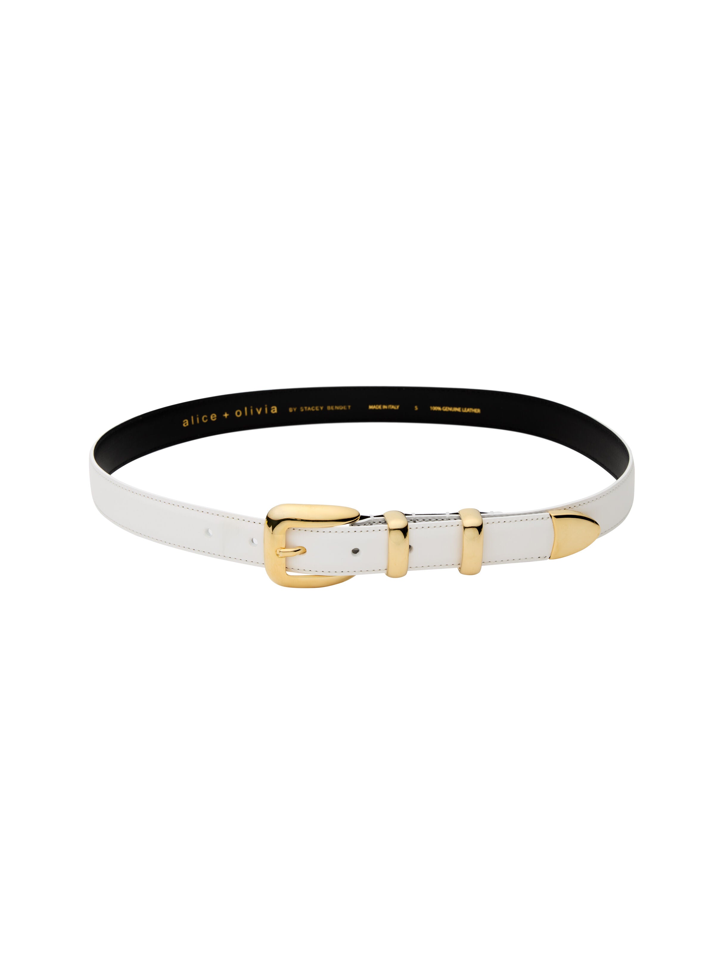 HAYDEN BUCKLE BELT-ALICE + OLIVIA