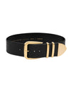 HARLEY WIDE BELT-BLACK/GOLD-ALICE + OLIVIA