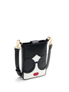 STACEFACE PHONE CROSSBODY-BLACK/OFF WHITE MULTI-ALICE + OLIVIA