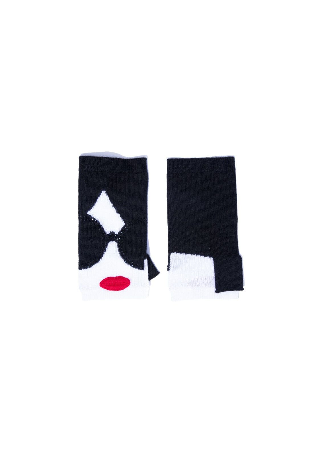 LOE STACE FACE FINGRLESS GLVES-ALICE + OLIVIA