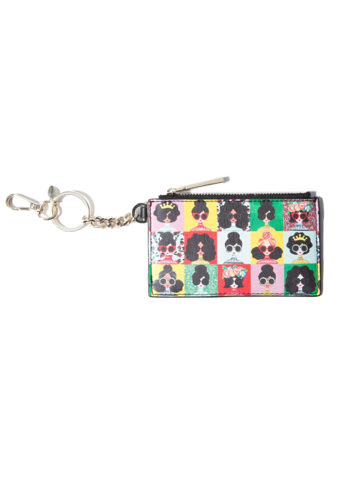 REGINA STACE ZIP TOP CARD CASE-ALICE + OLIVIA