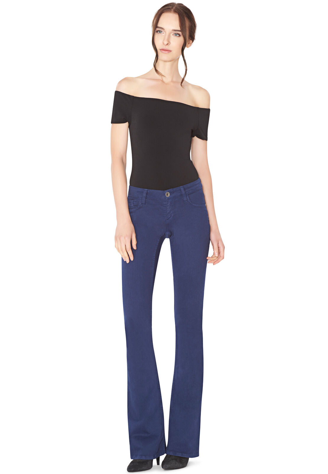 ASHLENA OFF THE SHOULDER BDYST-ALICE + OLIVIA