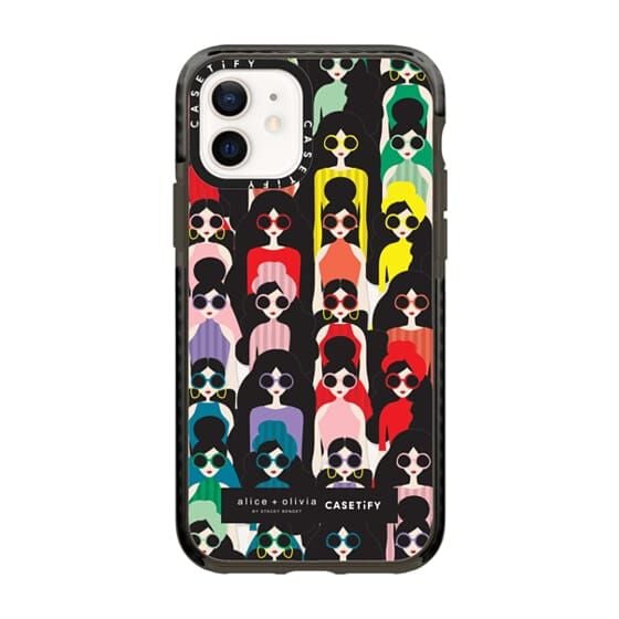AO X CASETIFY STACEFACE IMPACT CASE FOR IPHONE 12-ALICE + OLIVIA