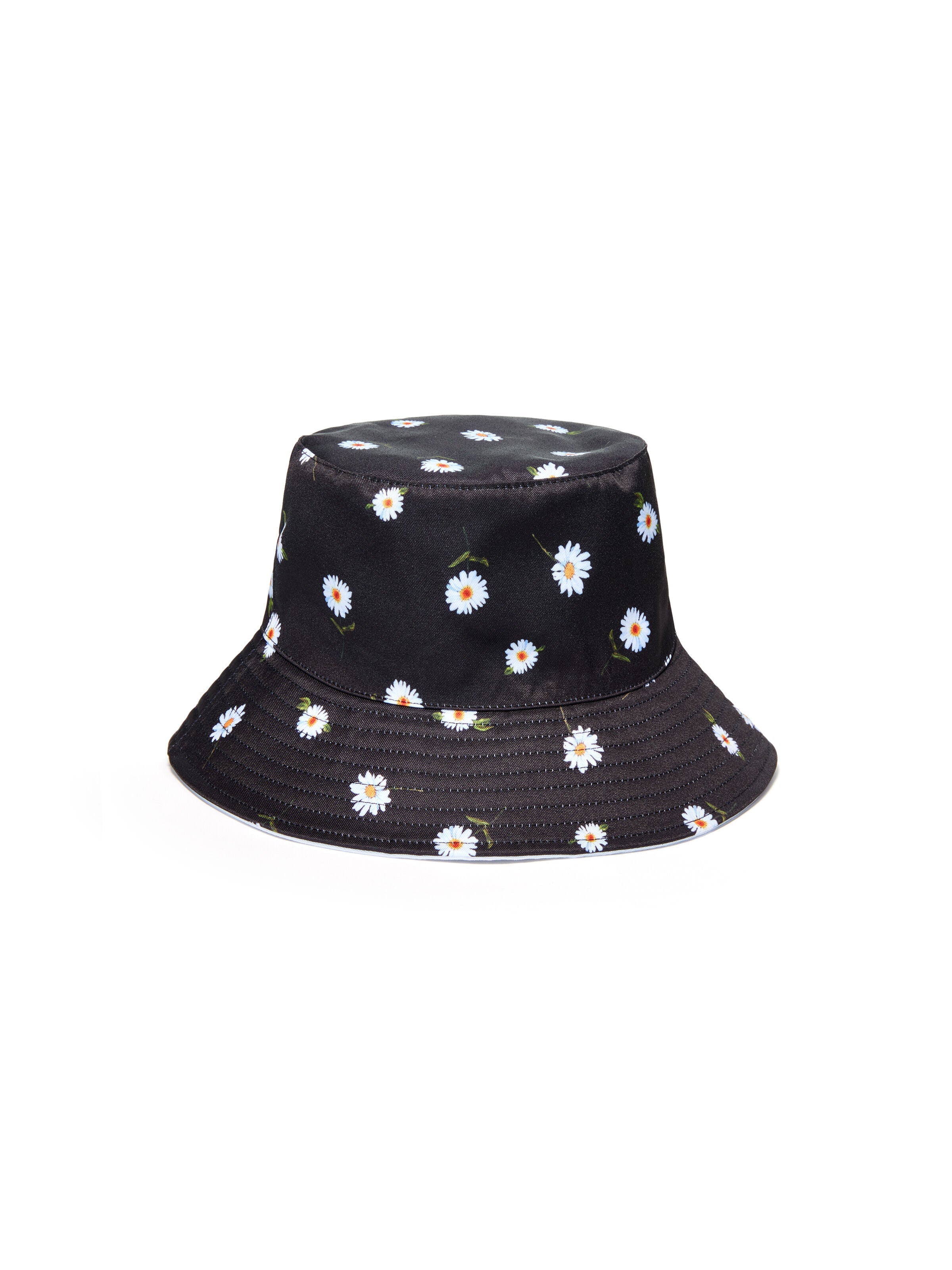 AO X FABFITFUN REVERSIBLE BUCKET HAT-DAISY PRINT-ALICE + OLIVIA