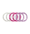 A+O X SLIP SILK SKINNY SCRUNCHIE SET-ALICE + OLIVIA