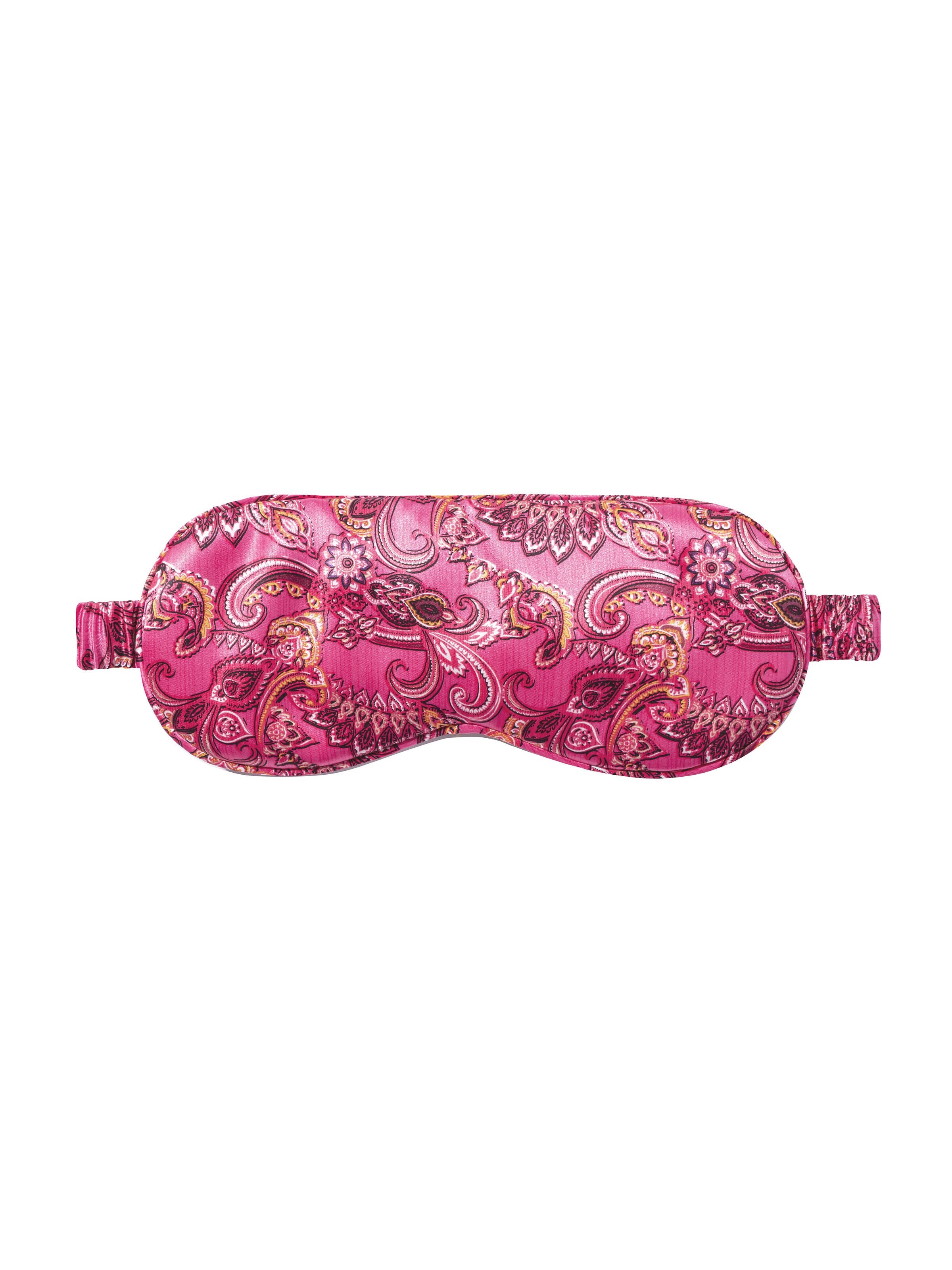 A+O X SLIP SILK SLEEP MASK-SPRING PAISLEY FRENCH ROSE-ALICE + OLIVIA