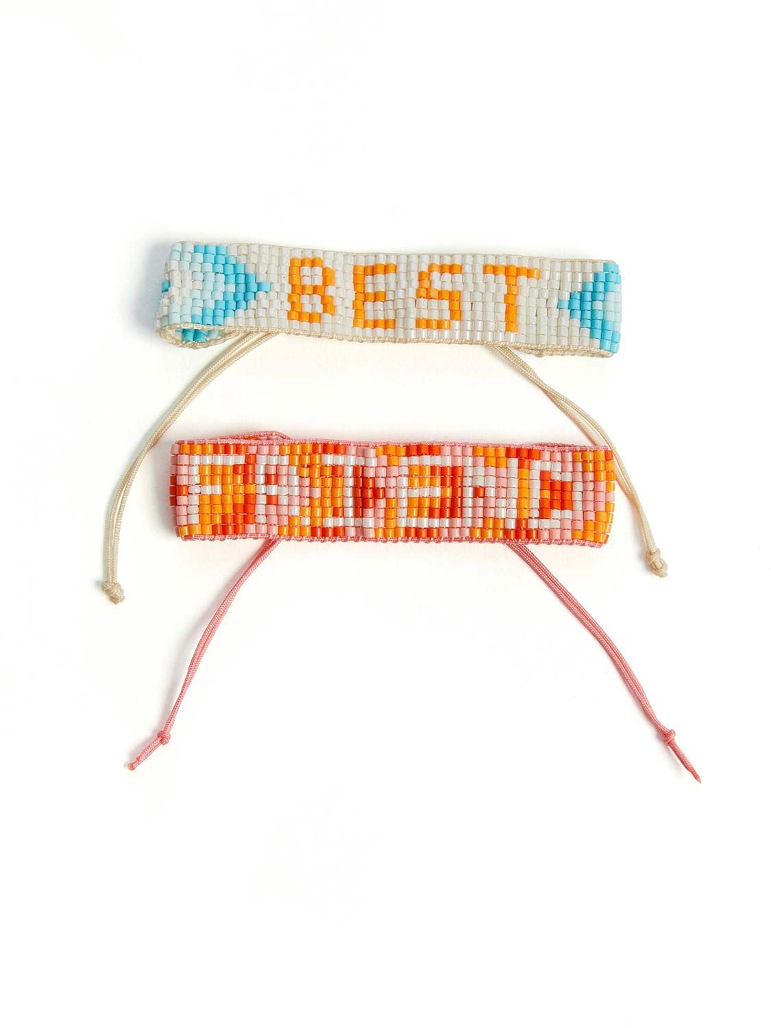 A+O X BIG FEELINGS BEST FRIEND BRACELET PACK-MULTI-ALICE + OLIVIA