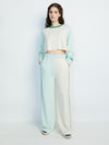 A+O X BIG FEELINGS KELSEY CROPPED CREWNECK-ALICE + OLIVIA