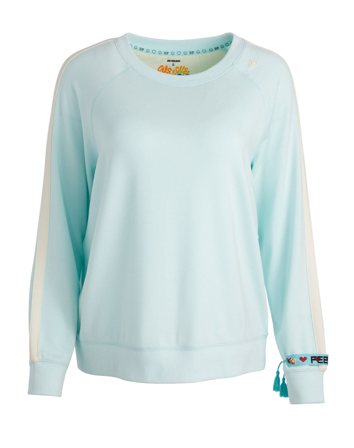 A+O X BIG FEELINGS ALLI SLOUCHY CREWNECK-ALICE + OLIVIA
