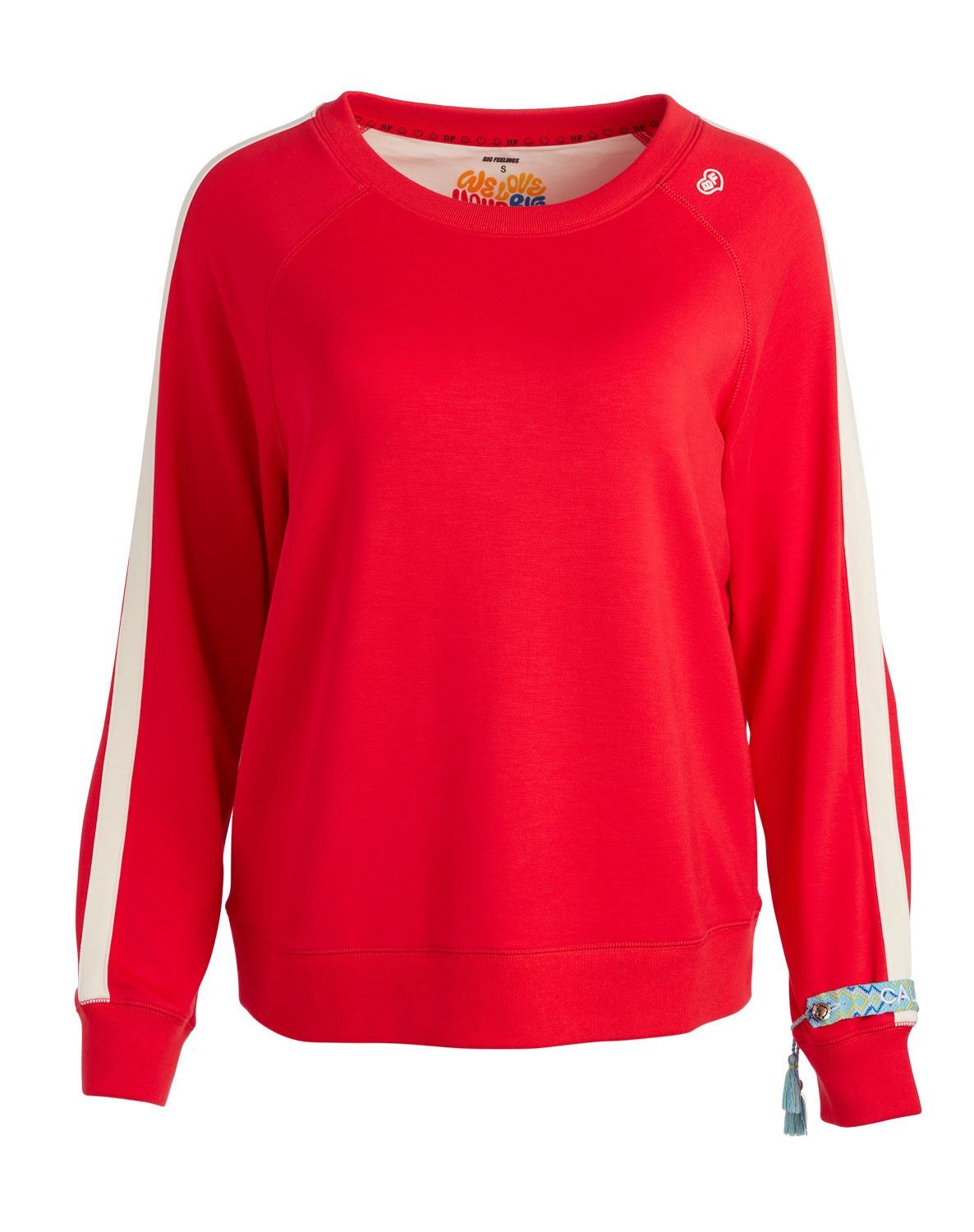 A+O X BIG FEELINGS ALLI SLOUCHY CREWNECK-ALICE + OLIVIA