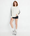 A+O X BIG FEELINGS ALLI SLOUCHY CREWNECK-SERENE CREAM-ALICE + OLIVIA