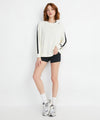 A+O X BIG FEELINGS ALLI SLOUCHY CREWNECK-SERENE CREAM-ALICE + OLIVIA