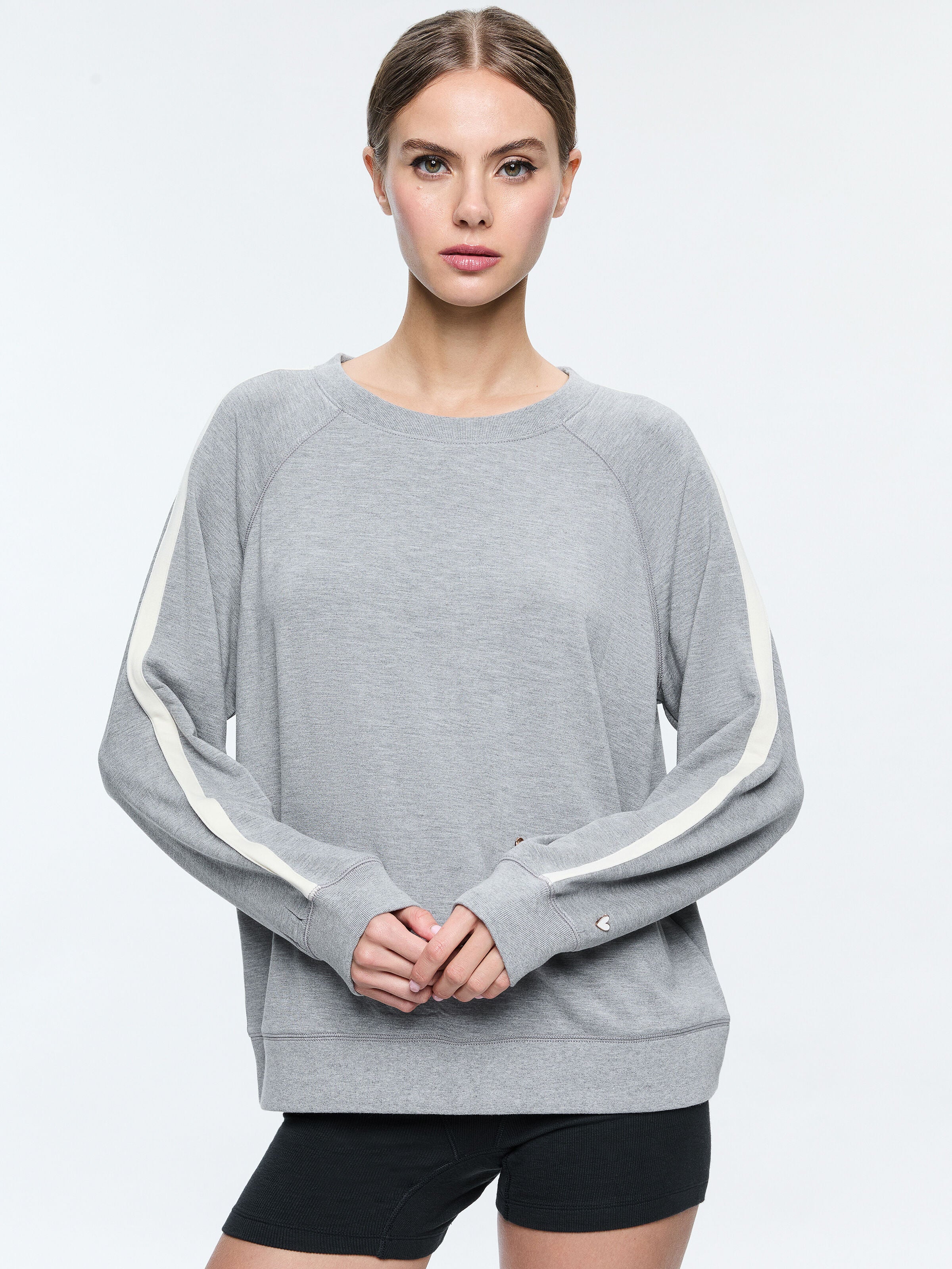 A+O X BIG FEELINGS ALLI CUSTOM CREWNECK-ALICE + OLIVIA