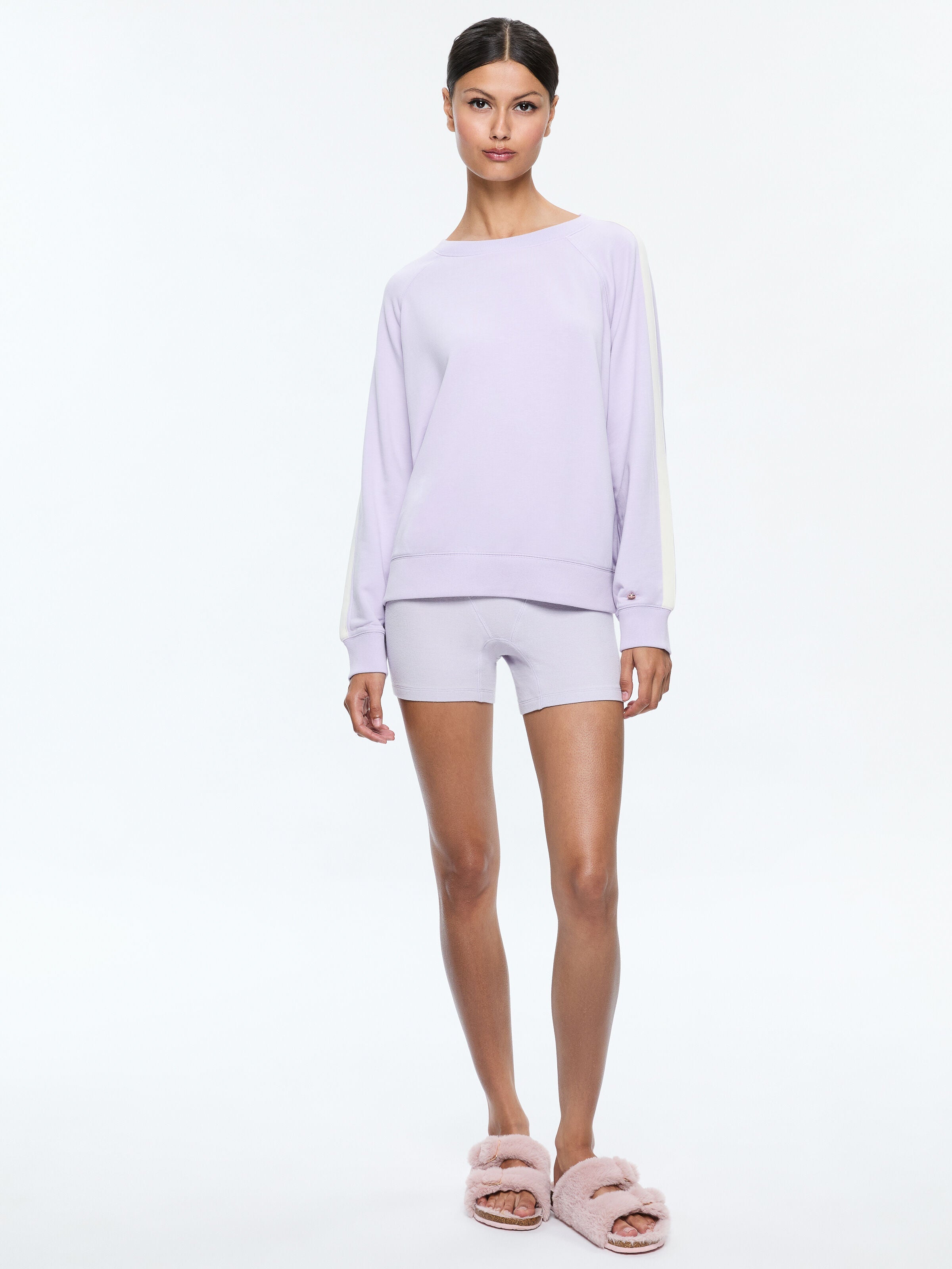 A+O X BIG FEELINGS ALLI CUSTOM CREWNECK-ALICE + OLIVIA