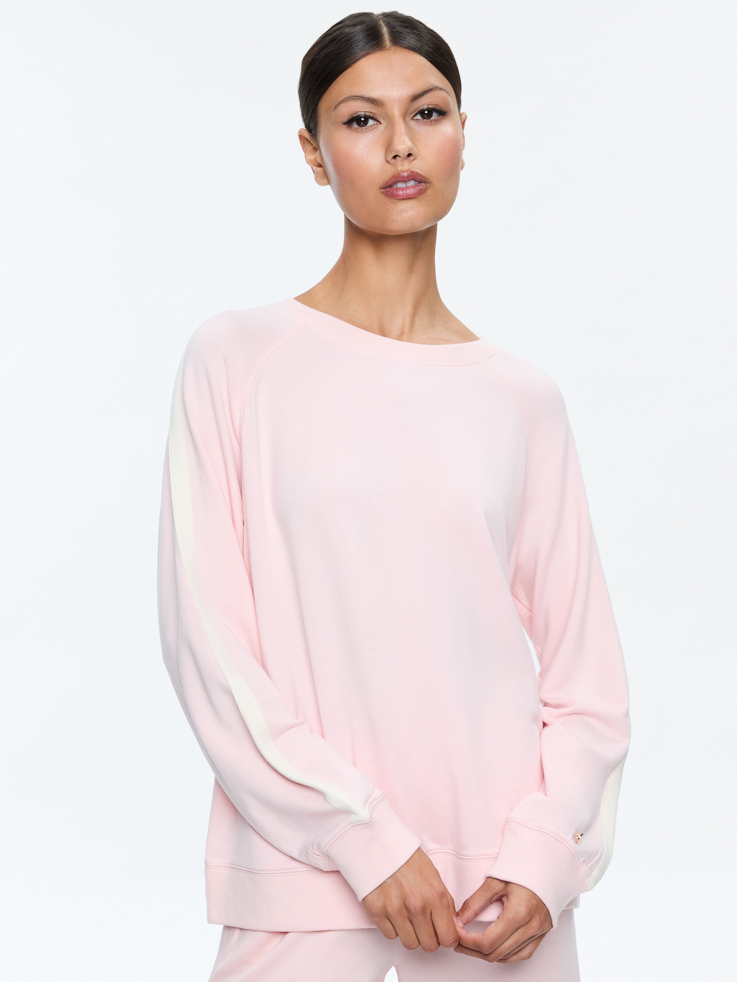 A+O X BIG FEELINGS ALLI CUSTOM CREWNECK-ALICE + OLIVIA