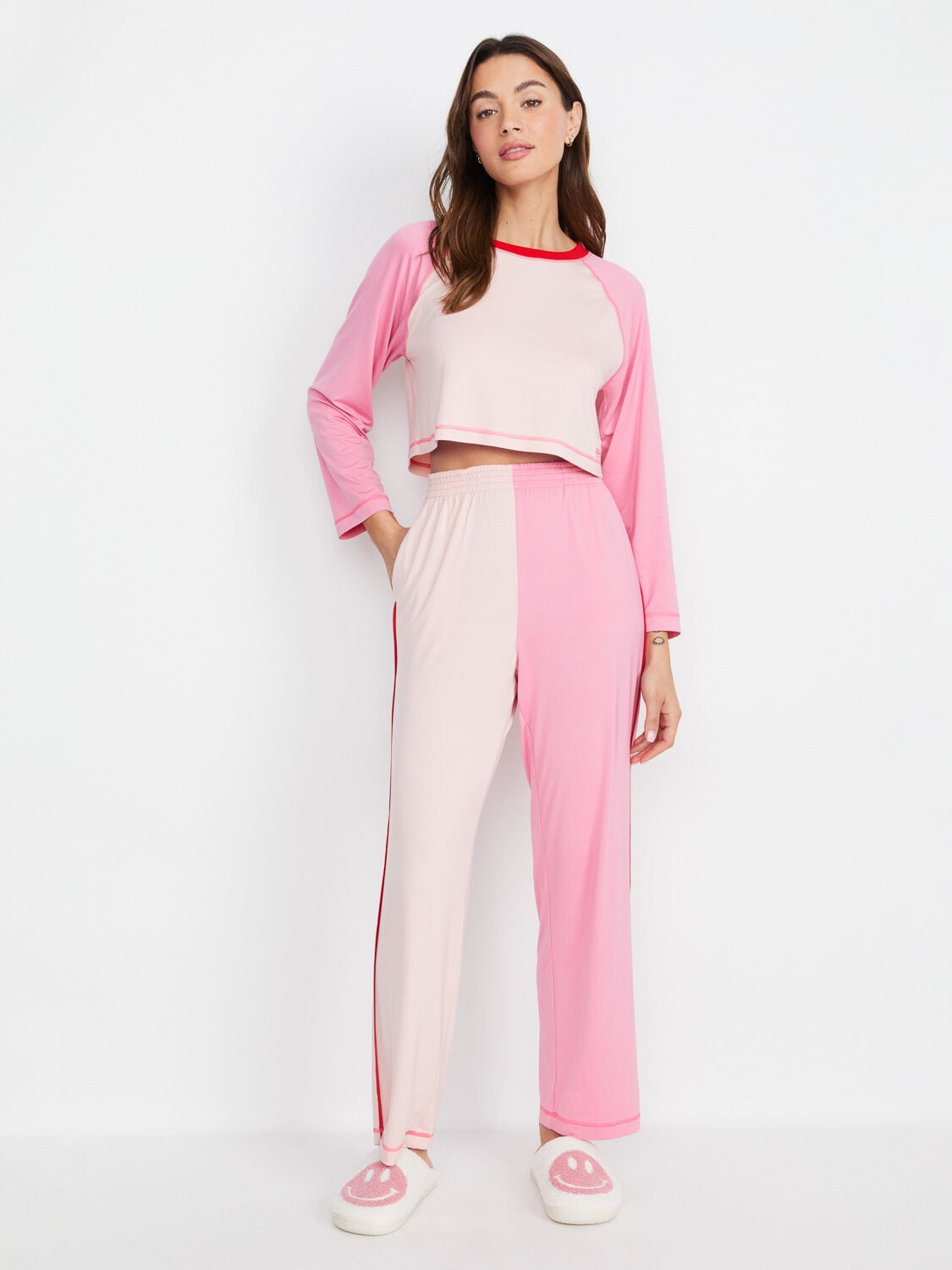 A+O X BIG FEELINGS PAIGE RAGLAN PJ SET-ALICE + OLIVIA