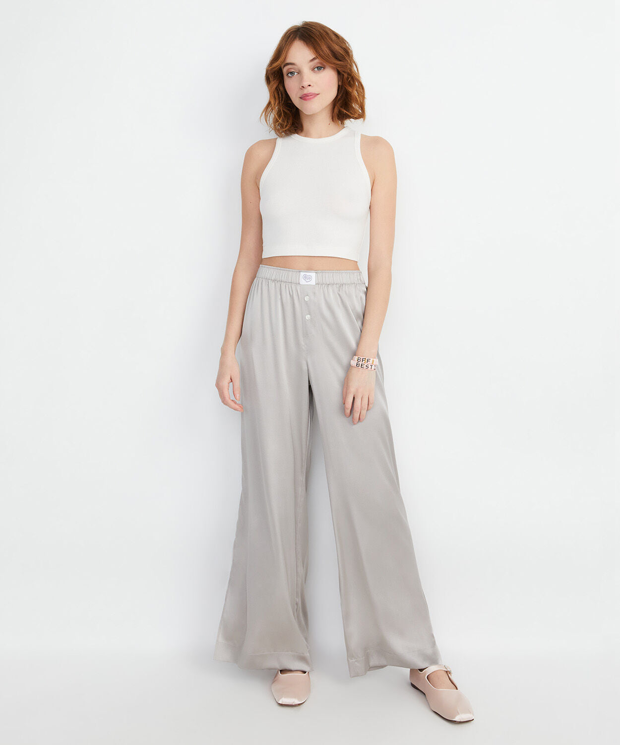 A+O X BIG FEELINGS TINA PANT-CHAMPAGNE-ALICE + OLIVIA
