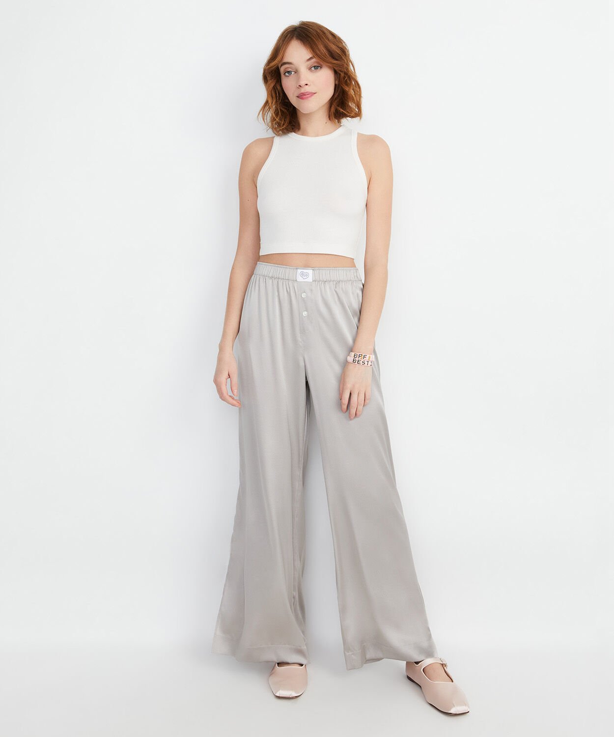 A+O X BIG FEELINGS TINA PANT-CHAMPAGNE-ALICE + OLIVIA