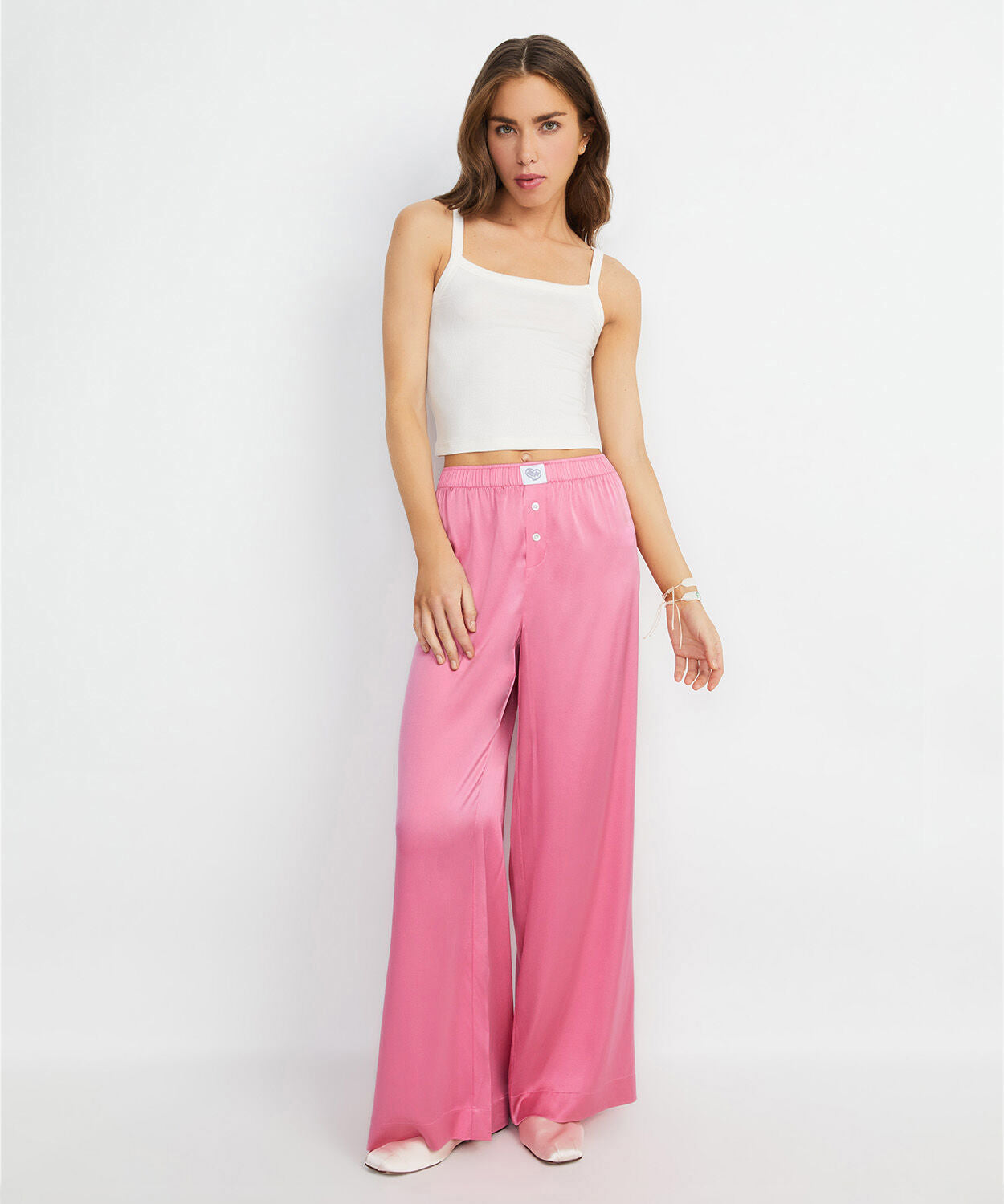 A+O X BIG FEELINGS TINA PANT-CHAMPAGNE-ALICE + OLIVIA