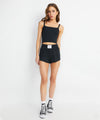A+O X BIG FEELINGS LAILA BOXER PJ SET-Black-ALICE + OLIVIA