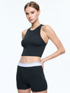 A+O X BIG FEELINGS STACEY PJ SET-Black-ALICE + OLIVIA
