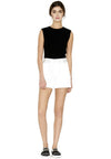 KYLNN CRWNCK FTTD DRT TEE TOP-ALICE + OLIVIA
