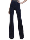SUEDE BELL PANT-Black-ALICE + OLIVIA