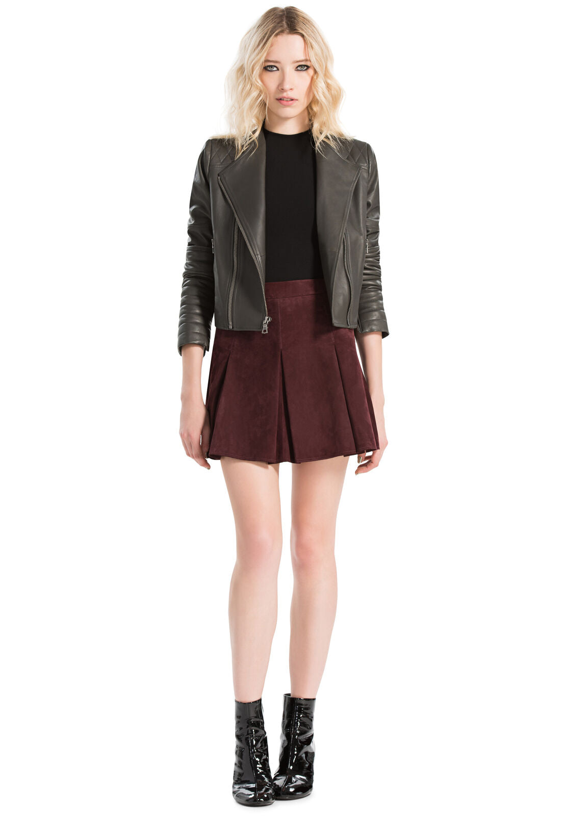 GAMMA LEATHER BIKER JACKET-ALICE + OLIVIA