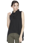 SHARRY SLEEVELESS TURTLENECK-Black-ALICE + OLIVIA