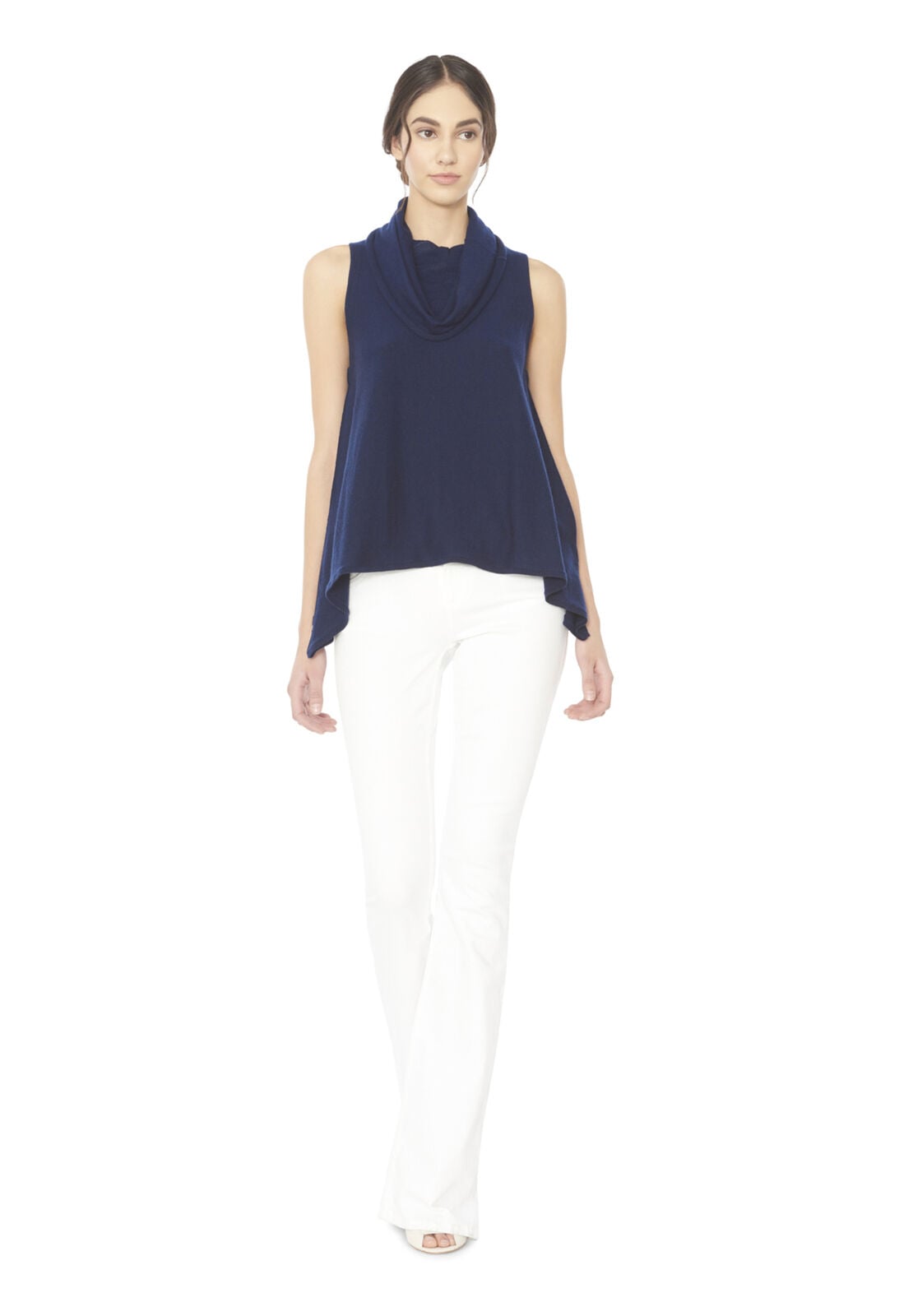 SHARRY SLEEVELESS TURTLENECK-Black-ALICE + OLIVIA