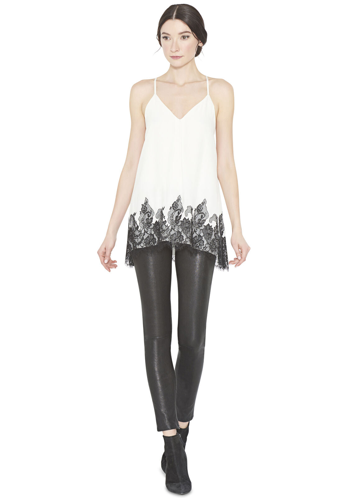 ROWENA FRONT PLEAT RCRBCK TANK-ALICE + OLIVIA