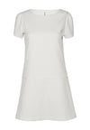 DARLEEN DROP WAIST CAP SLV DRS-OFF WHITE-ALICE + OLIVIA
