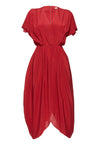 JAIMEE DRAPED PLTD MDLTH DRS-ALICE + OLIVIA