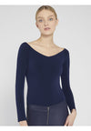 LYNETTA OFF SHLDR LS BODYSUIT-ALICE + OLIVIA