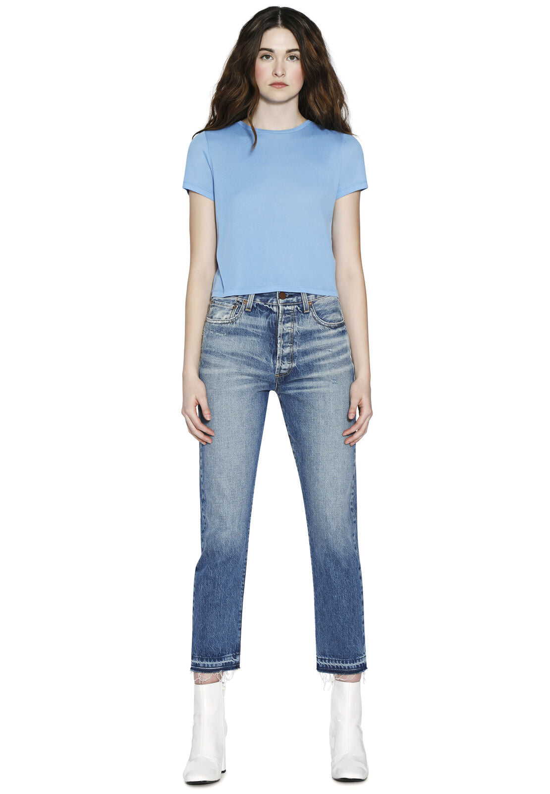 CINDY CROPPED TEE-ALICE + OLIVIA