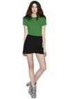 CINDY CLASSIC CRWNCK CRPPD TEE-ALICE + OLIVIA