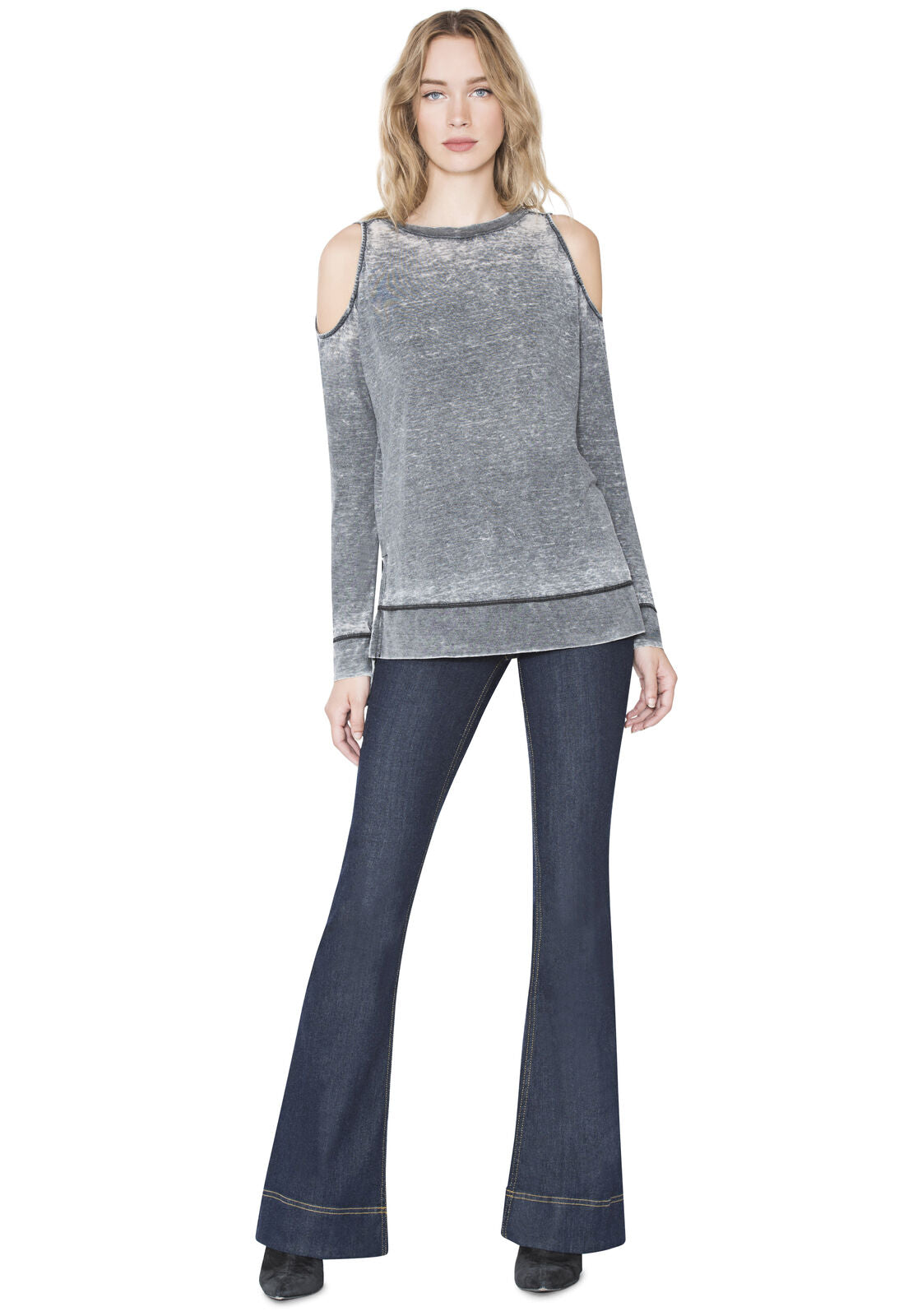 LANDON COLD SHLDR SWTSHIRT-ALICE + OLIVIA