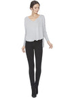 BOBBIE LS V NK ROUND HEM SWTR-ALICE + OLIVIA