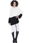 MARTY COLOR BLOCKED COZY SWTR-ALICE + OLIVIA