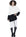 SOFT WHITE/BLACK