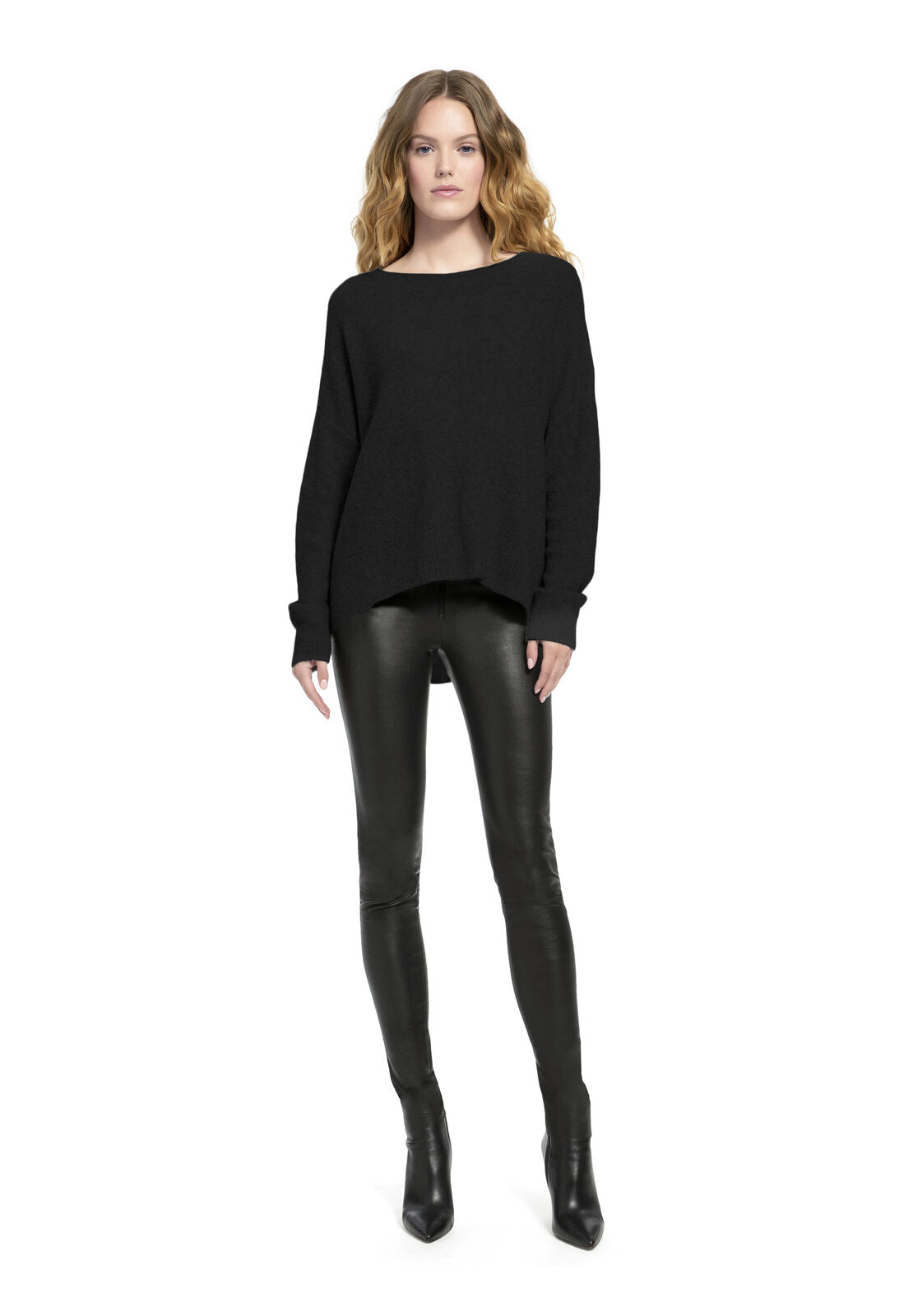 ROMA BOUCLE POD SHAPED PULLOVR-ALICE + OLIVIA