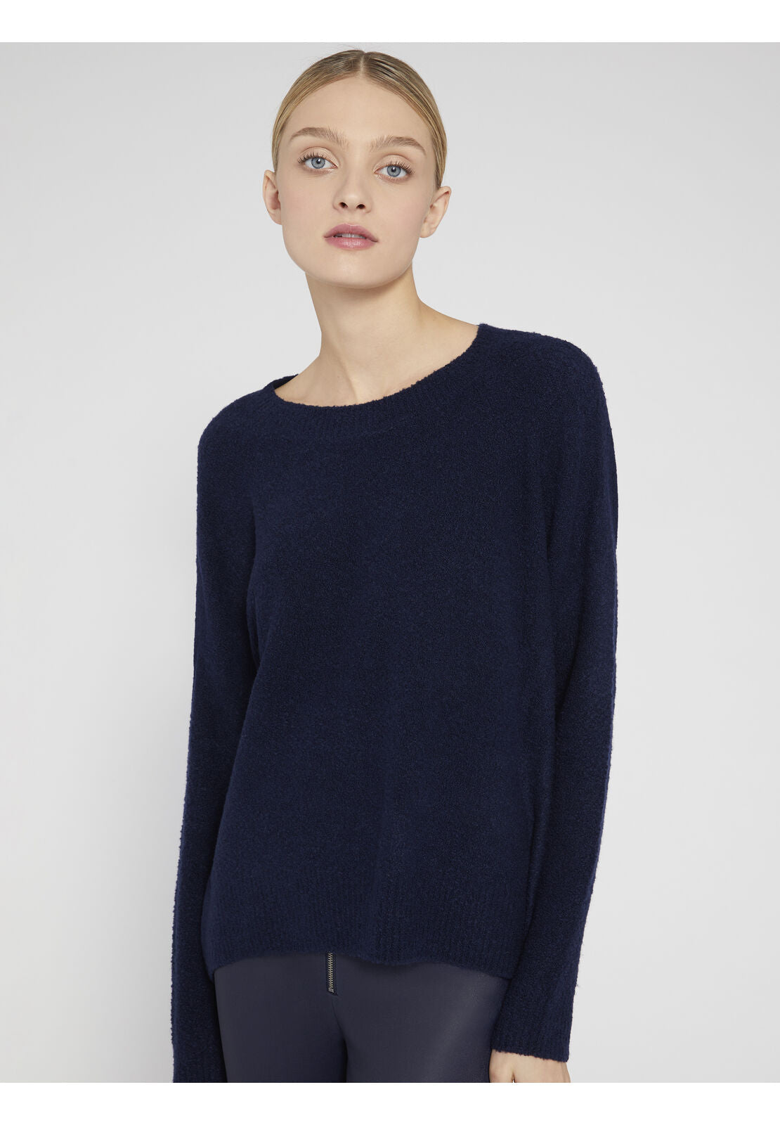 ROMA BOUCLE POD SHAPED PULLOVR-ALICE + OLIVIA
