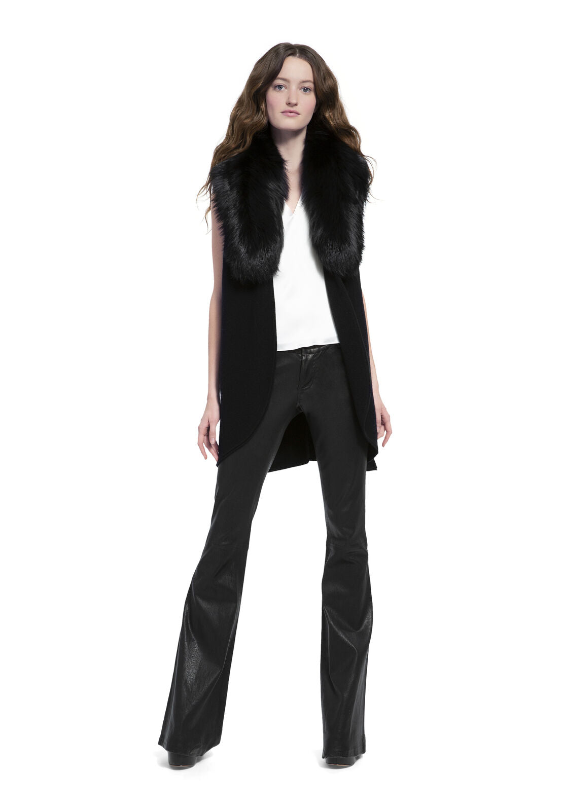 BEATRICE RND CLLR CSCD VST FUR-ALICE + OLIVIA