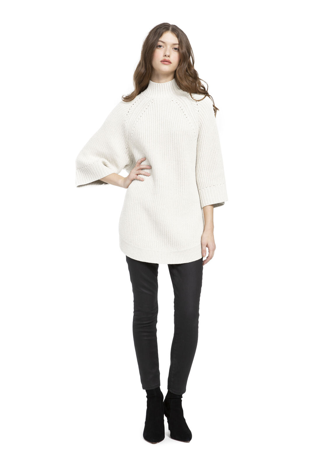 HERMA ROUND HEM TURTLENECK TUNIC-ALICE + OLIVIA