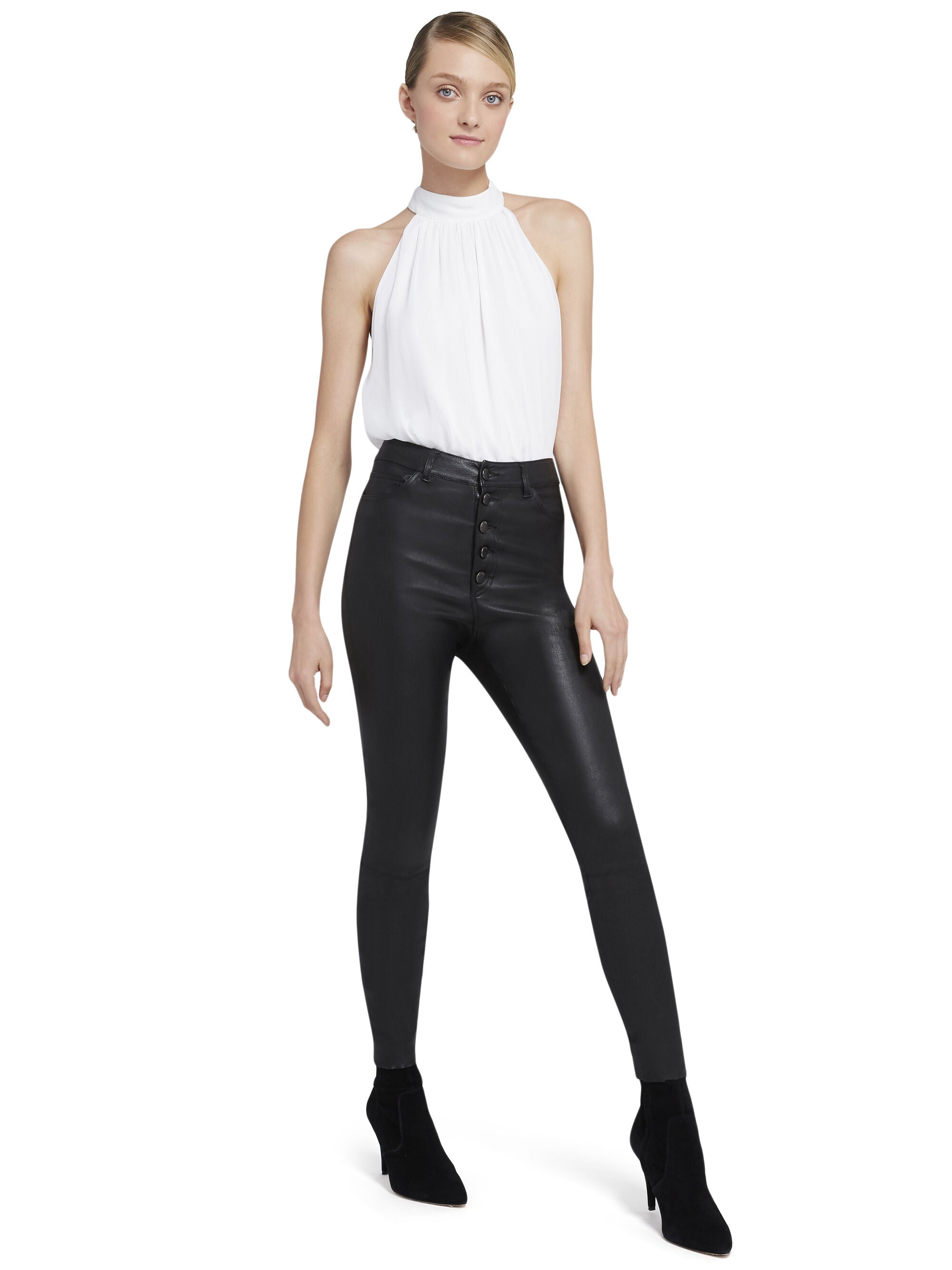 MARIS HALTER TOP-ALICE + OLIVIA