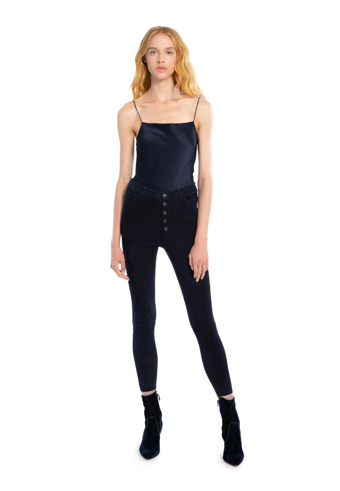 MIKAH HIGH RISE SUEDE PANT