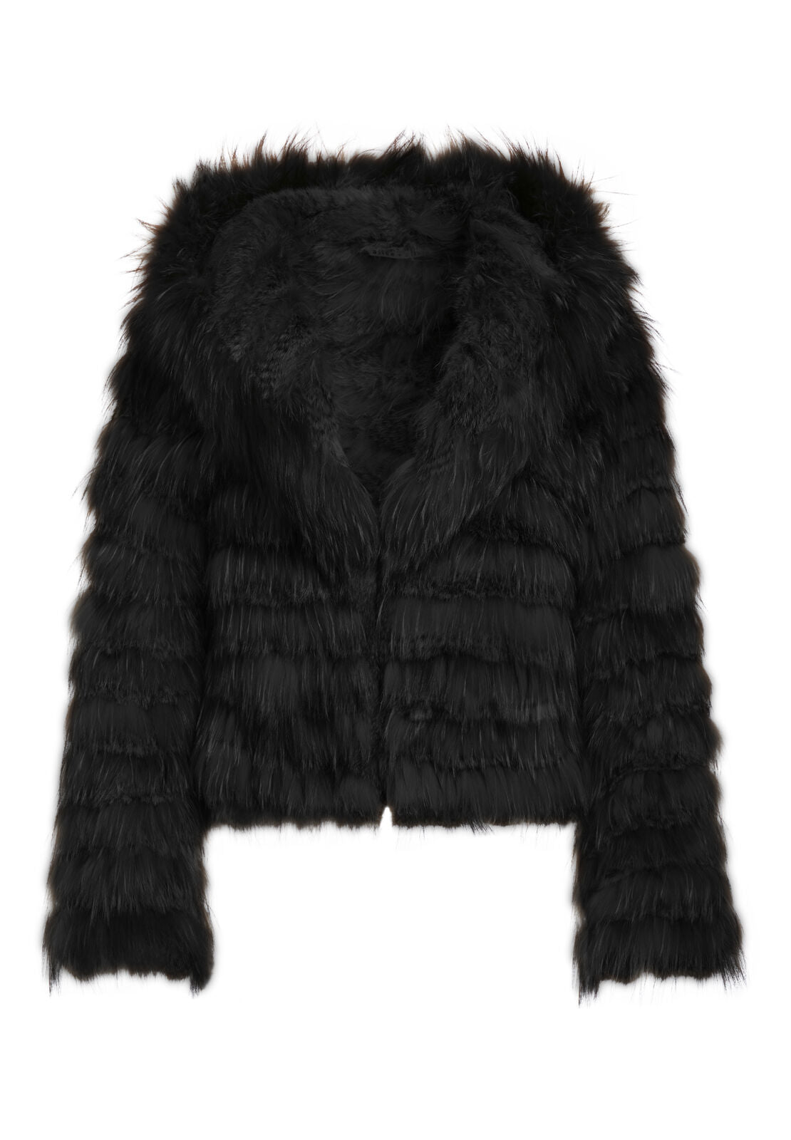 NADIA HOODED FUR COAT-ALICE + OLIVIA