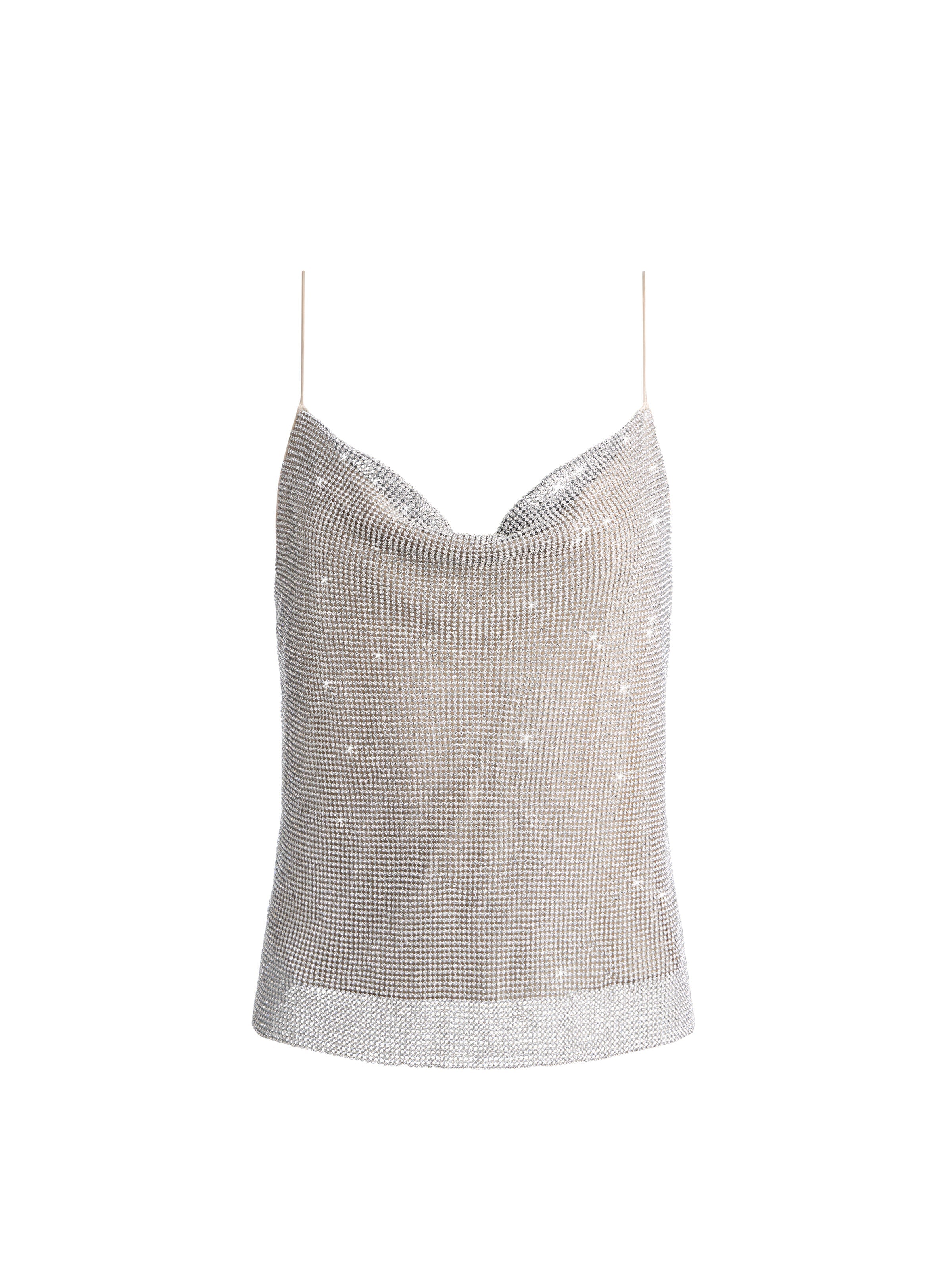 HARMON CHAINMAIL SLIP TANK-ALICE + OLIVIA