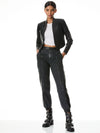 HARVEY LEATHER JACKET-ALICE + OLIVIA