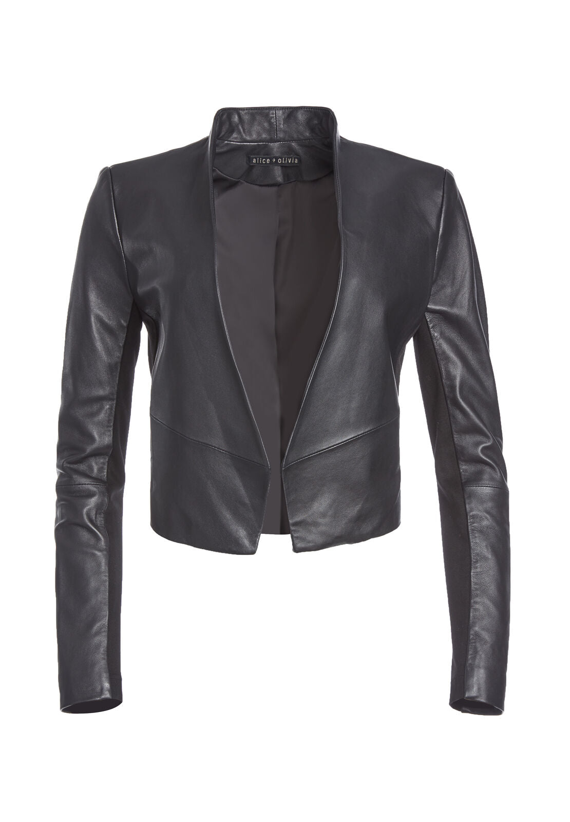 HARVEY LEATHER JACKET-ALICE + OLIVIA